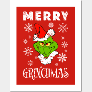 Merry Grinchmas Posters and Art